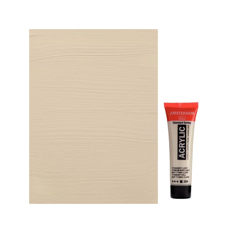 Talens Amsterdam akrilna boja, 20 ml - 289, titanium buff light