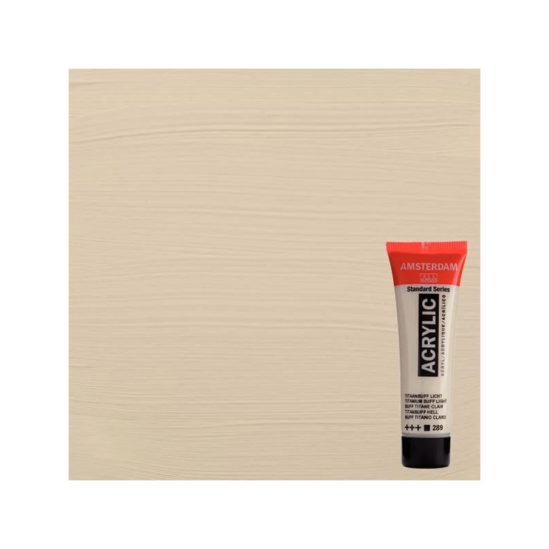 Talens Amsterdam akrilna boja, 20 ml - 289, titanium buff light