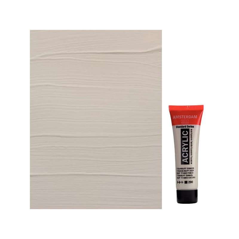 Talens Amsterdam akrilna boja, 20 ml - 290, titanium buff deep