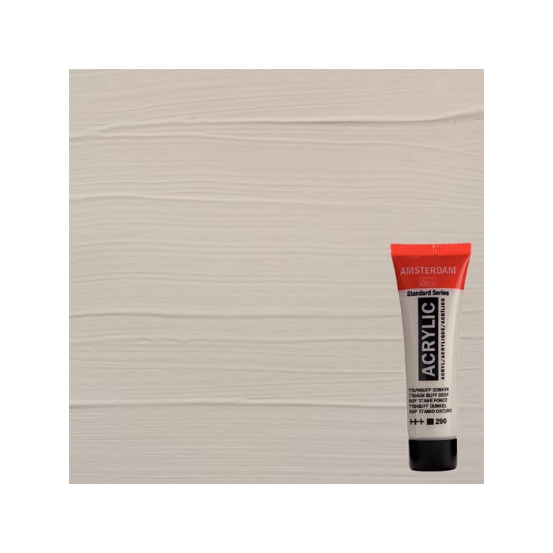 Talens Amsterdam akrilna boja, 20 ml - 290, titanium buff deep