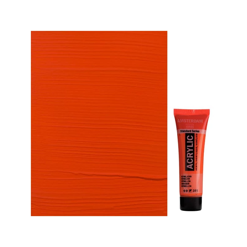 Talens Amsterdam akrilna boja, 20 ml - 311, vermilion