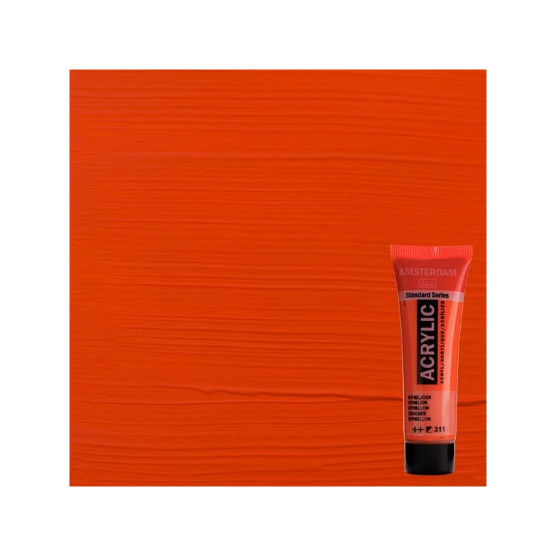 Talens Amsterdam akrilna boja, 20 ml - 311, vermilion