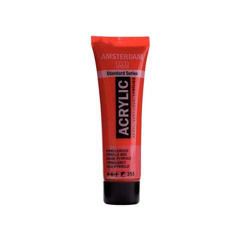 Talens Amsterdam akrilna boja, 20 ml - 315, pyrrole red