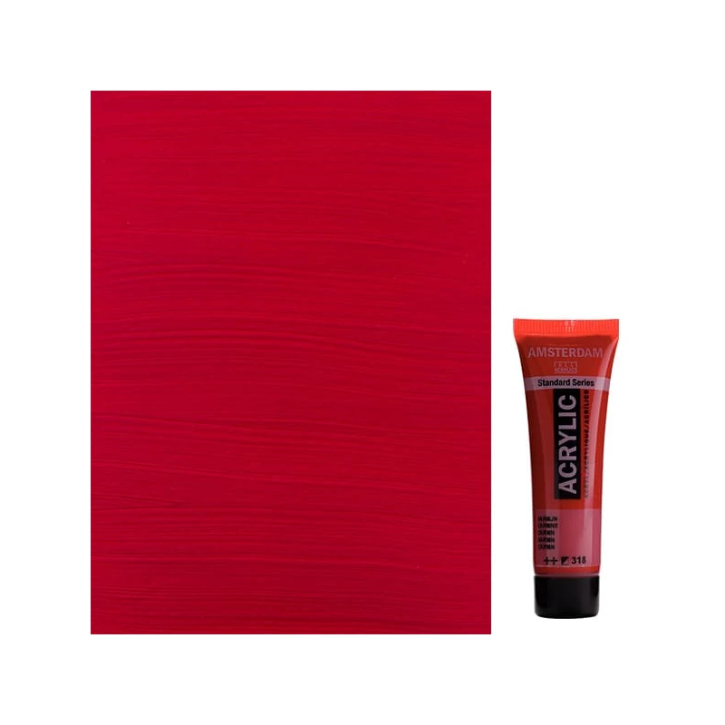 Talens Amsterdam akrilna boja, 20 ml - 318, carmine