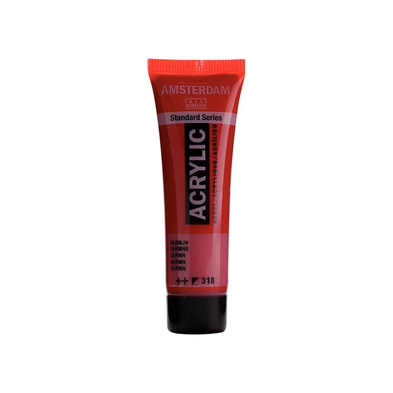 Talens Amsterdam akrilna boja, 20 ml - 318, carmine