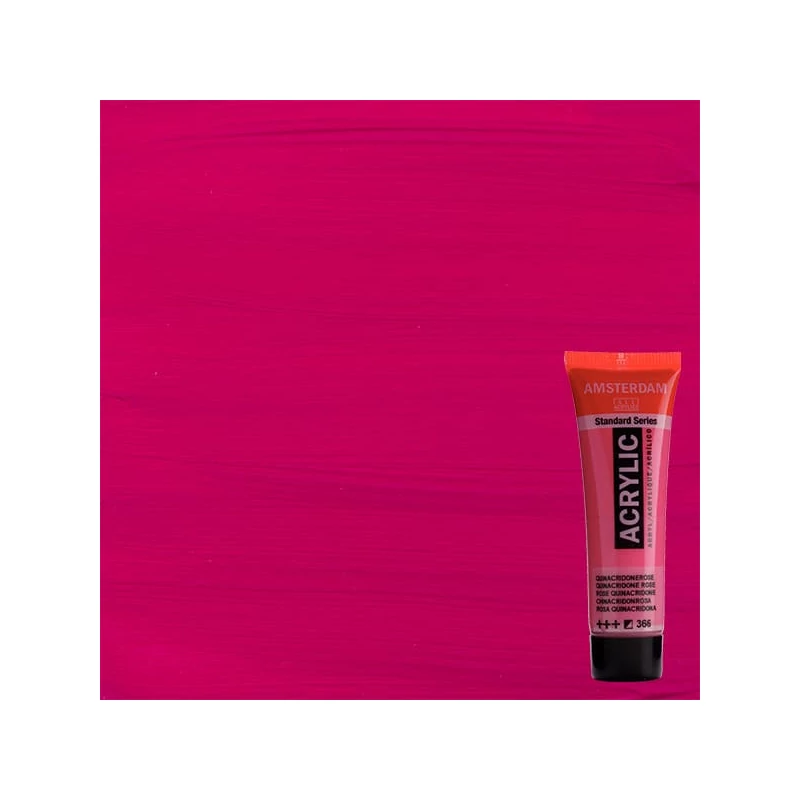 Talens Amsterdam akrilna boja, 20 ml - 366, quinacridone rose