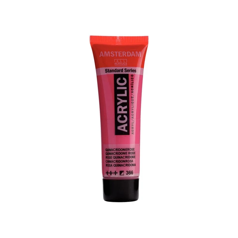 Talens Amsterdam akrilna boja, 20 ml - 366, quinacridone rose