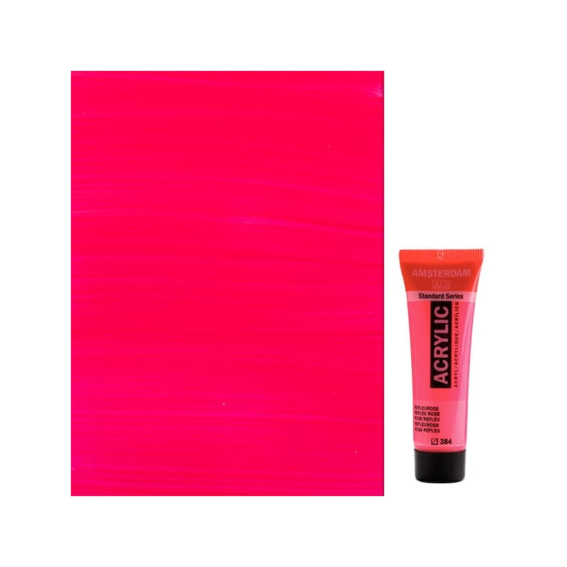 Talens Amsterdam akrilna boja, 20 ml - 384, reflex rose