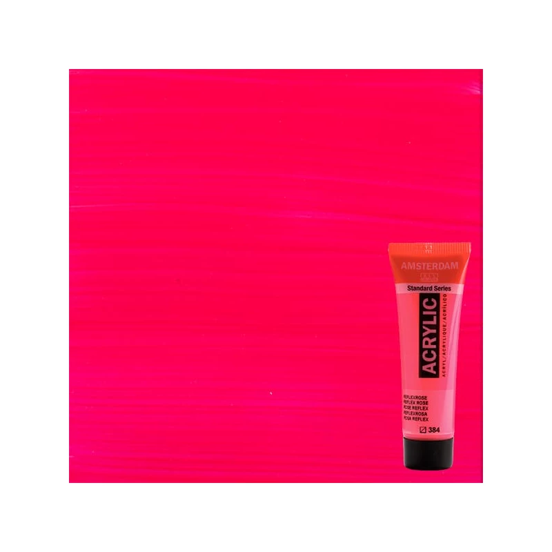 Talens Amsterdam akrilna boja, 20 ml - 384, reflex rose