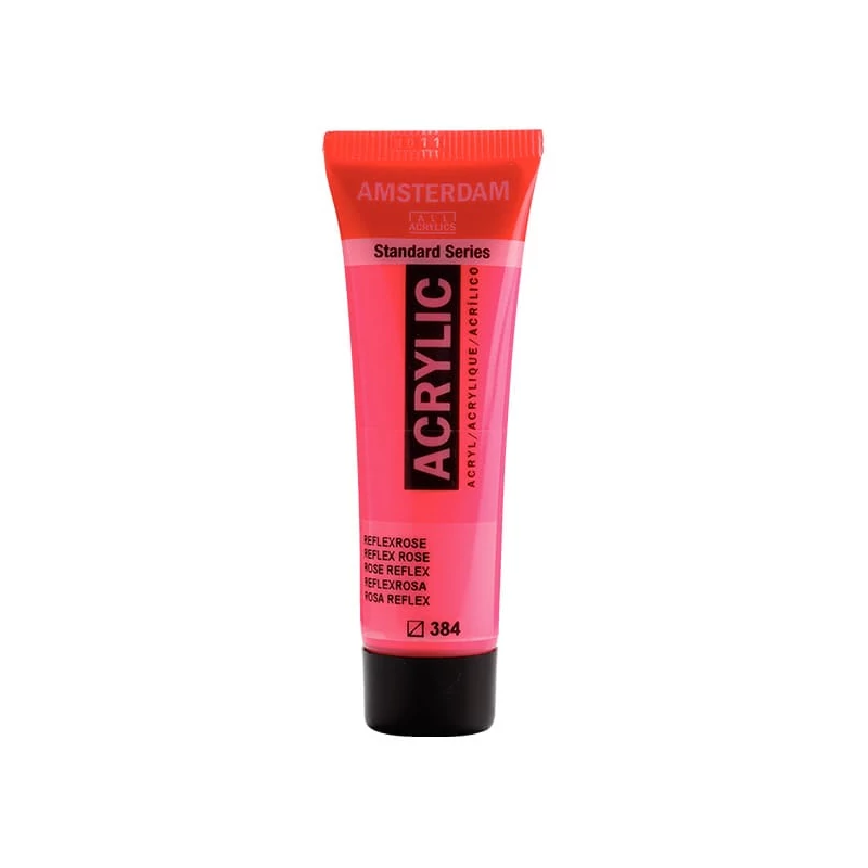 Talens Amsterdam akrilna boja, 20 ml - 384, reflex rose