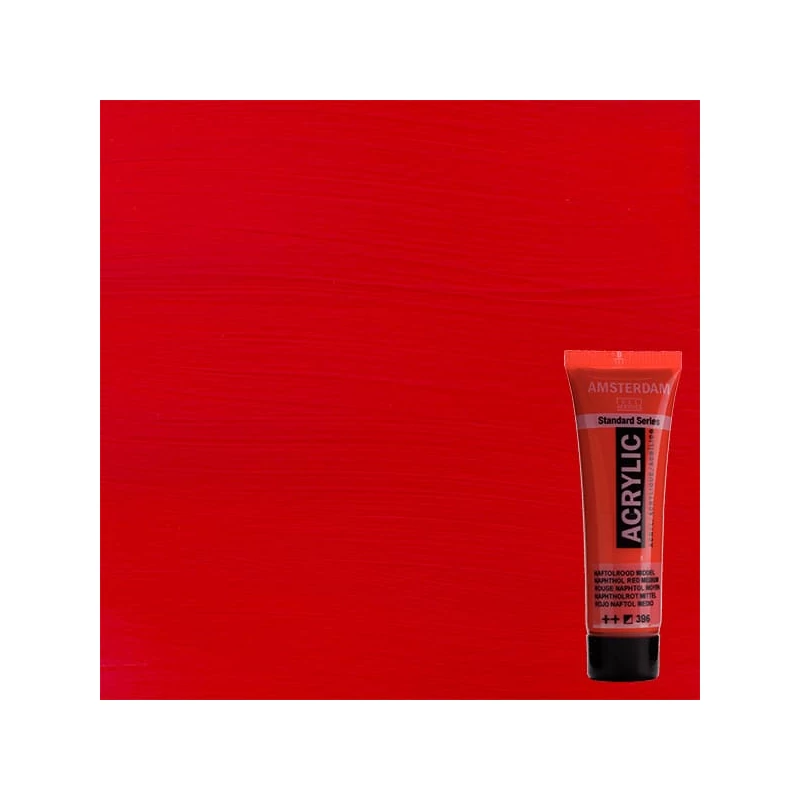 Talens Amsterdam akrilna boja, 20 ml - 396, naphthol red medium