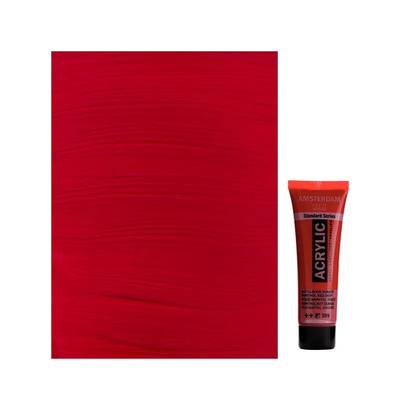 Talens Amsterdam akrilna boja, 20 ml - 399, naphthol red deep