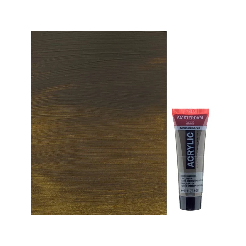 Talens Amsterdam akrilna boja, 20 ml - 408, raw umber