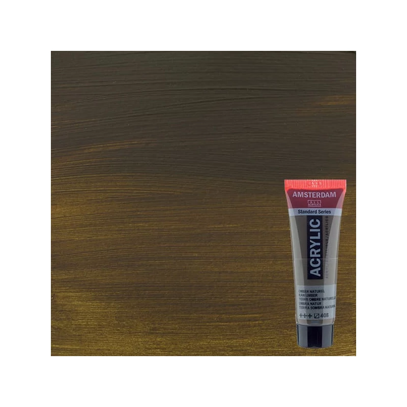 Talens Amsterdam akrilna boja, 20 ml - 408, raw umber
