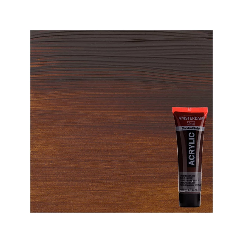 Talens Amsterdam akrilna boja, 20 ml - 409, burnt umber