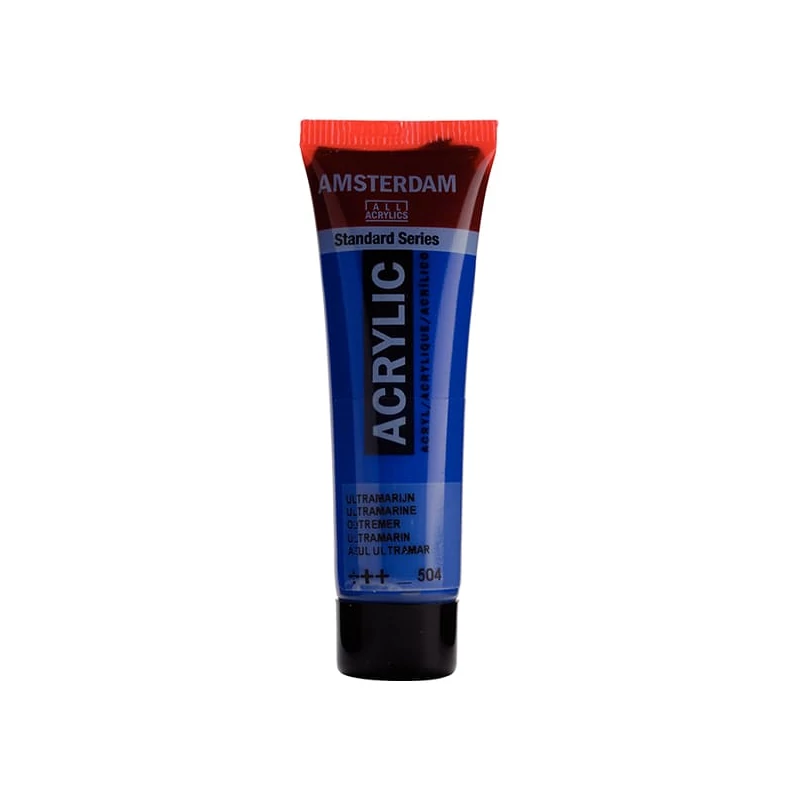 Talens Amsterdam akrilna boja, 20 ml - 504, ultramarine