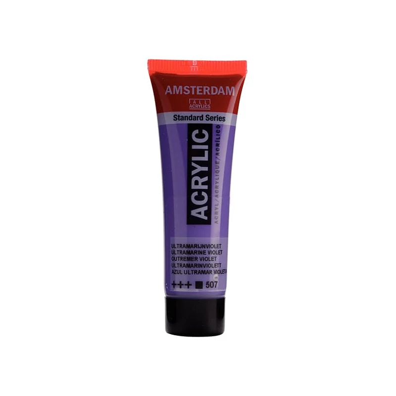 Talens Amsterdam akrilna boja, 20 ml - 507, ultramarine violet