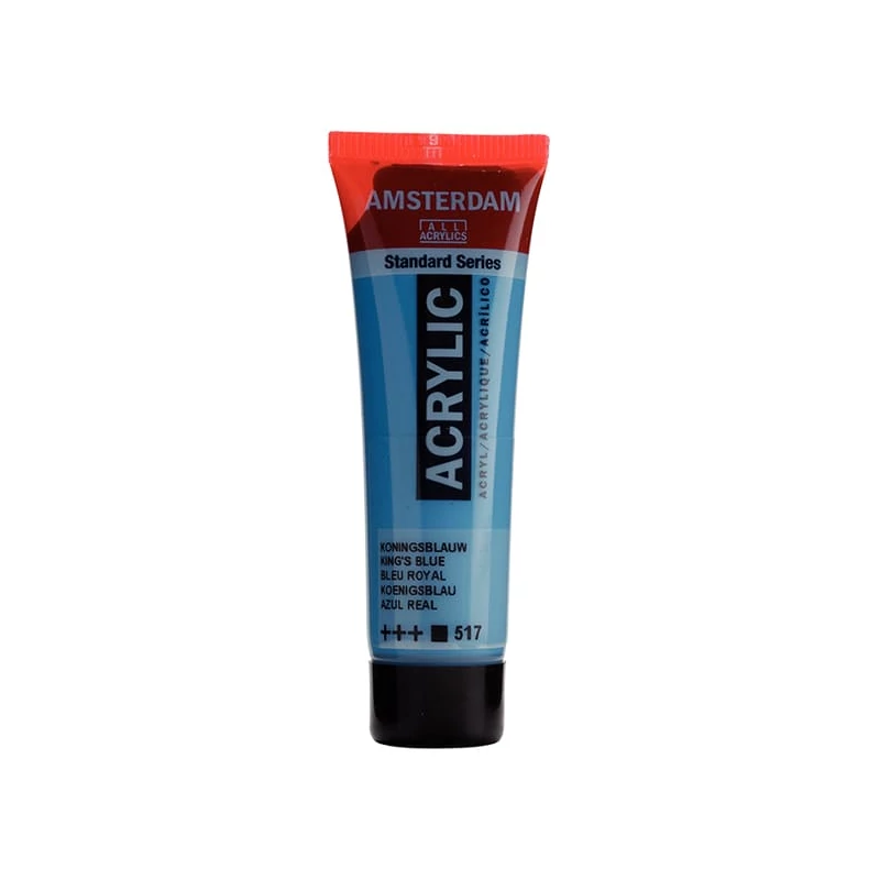 Talens Amsterdam akrilna boja, 20 ml - 517, king's blue