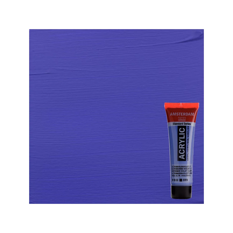 Talens Amsterdam akrilna boja, 20 ml - 519, ultramarine violet light