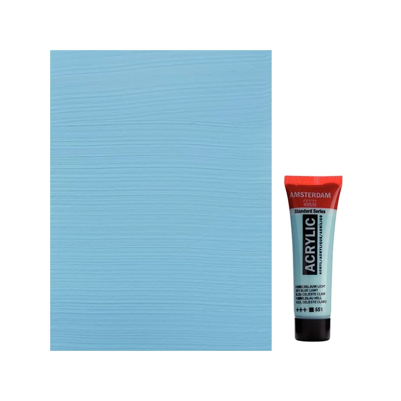 Talens Amsterdam akrilna boja, 20 ml - 551, sky blue light
