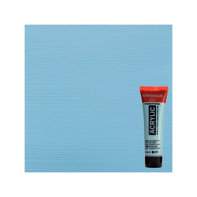 Talens Amsterdam akrilna boja, 20 ml - 551, sky blue light