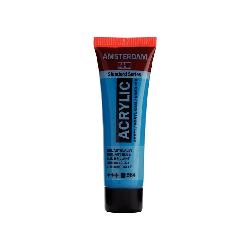 Talens Amsterdam akrilna boja, 20 ml - 564, brilliant blue