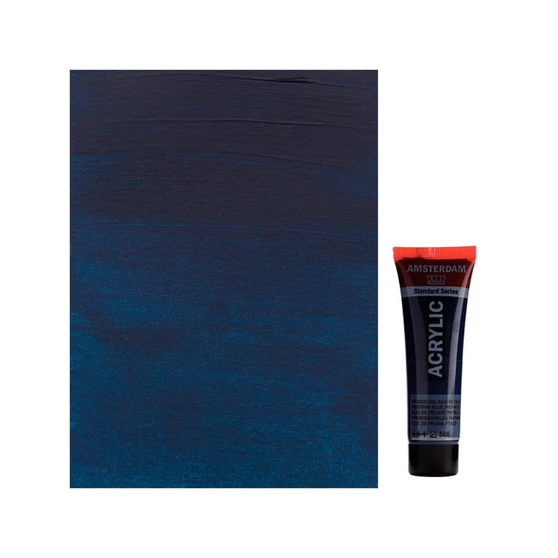 Talens Amsterdam akrilna boja, 20 ml - 566, prussian blue (phthalo)