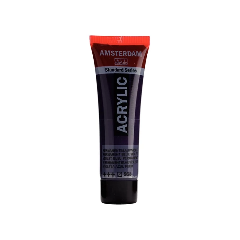 Talens Amsterdam akrilna boja, 20 ml - 568, permanent blue violet