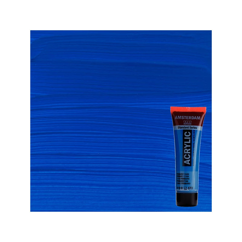Talens Amsterdam akrilna boja, 20 ml - 572, primary cyan