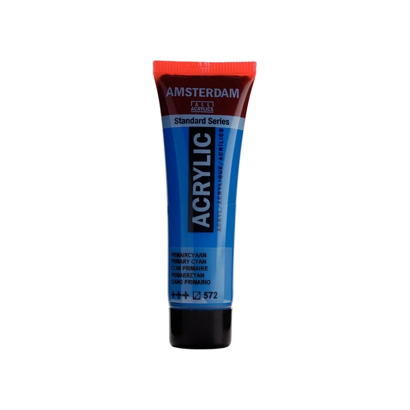 Talens Amsterdam akrilna boja, 20 ml - 572, primary cyan