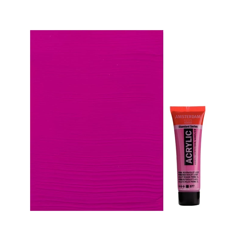 Talens Amsterdam akrilna boja, 20 ml - 577, permanent red violet light
