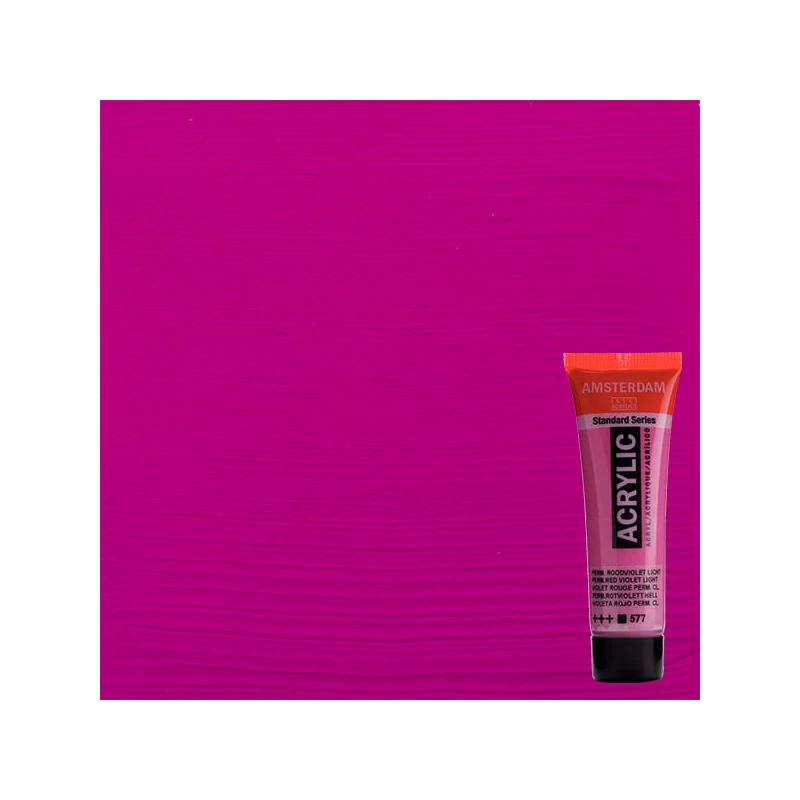 Talens Amsterdam akrilna boja, 20 ml - 577, permanent red violet light