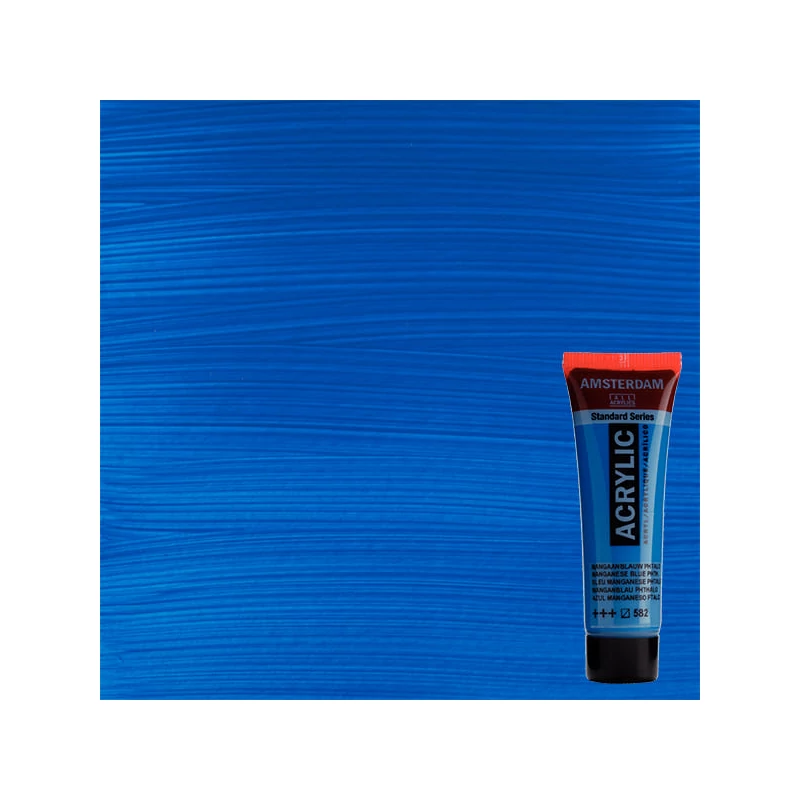 Talens Amsterdam akrilna boja, 20 ml - 582, manganese blue phthalo
