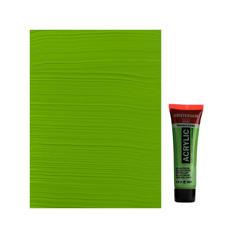Talens Amsterdam akrilna boja, 20 ml - 605, brilliant green