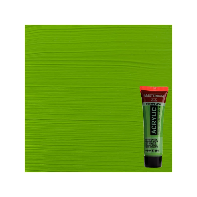 Talens Amsterdam akrilna boja, 20 ml - 605, brilliant green