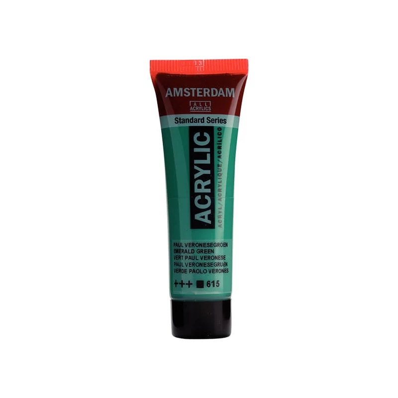 Talens Amsterdam akrilna boja, 20 ml - 615, emerald green