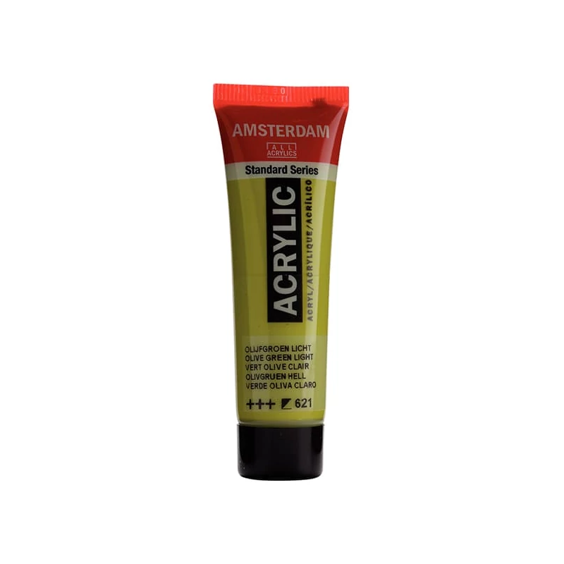 Talens Amsterdam akrilna boja, 20 ml - 621, olive green light