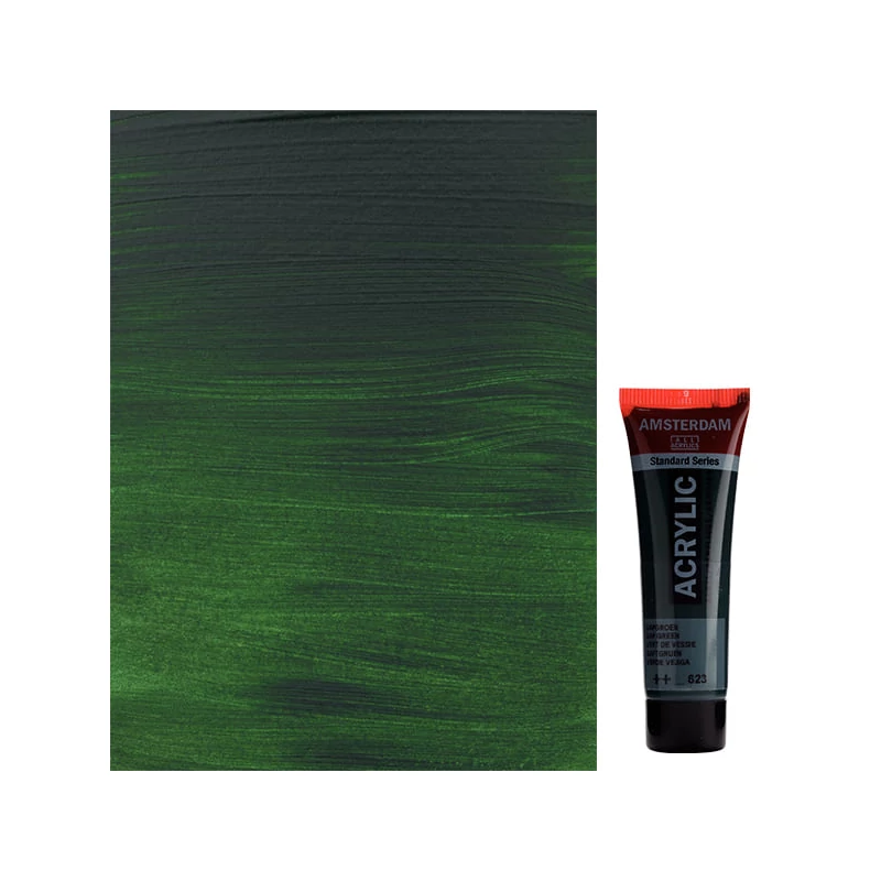 Talens Amsterdam akrilna boja, 20 ml - 623, sap green