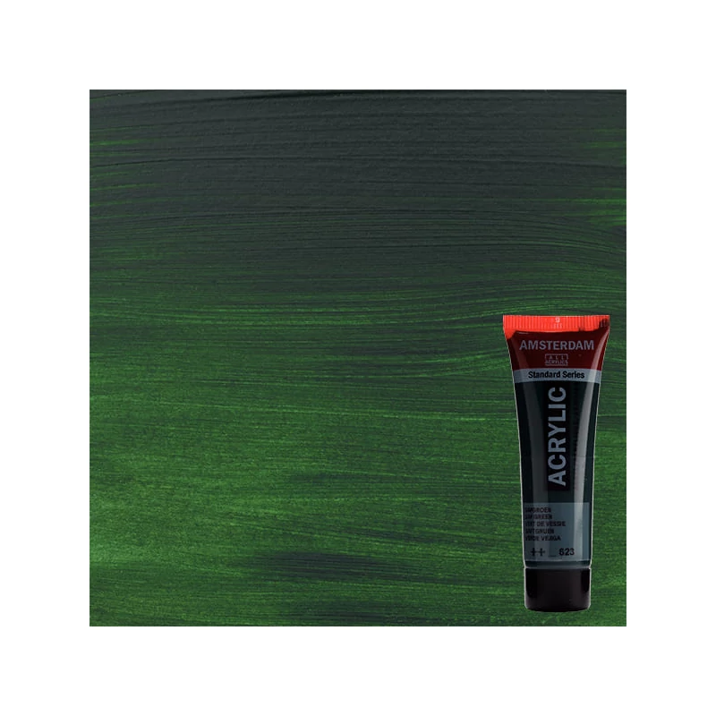 Talens Amsterdam akrilna boja, 20 ml - 623, sap green