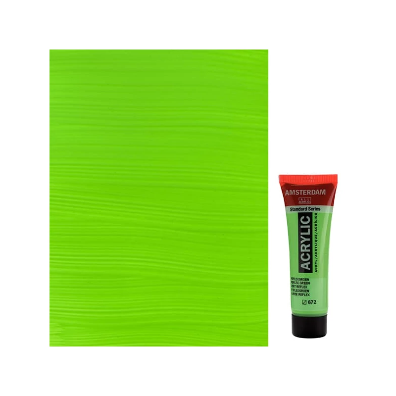 Talens Amsterdam akrilna boja, 20 ml - 672, reflex green