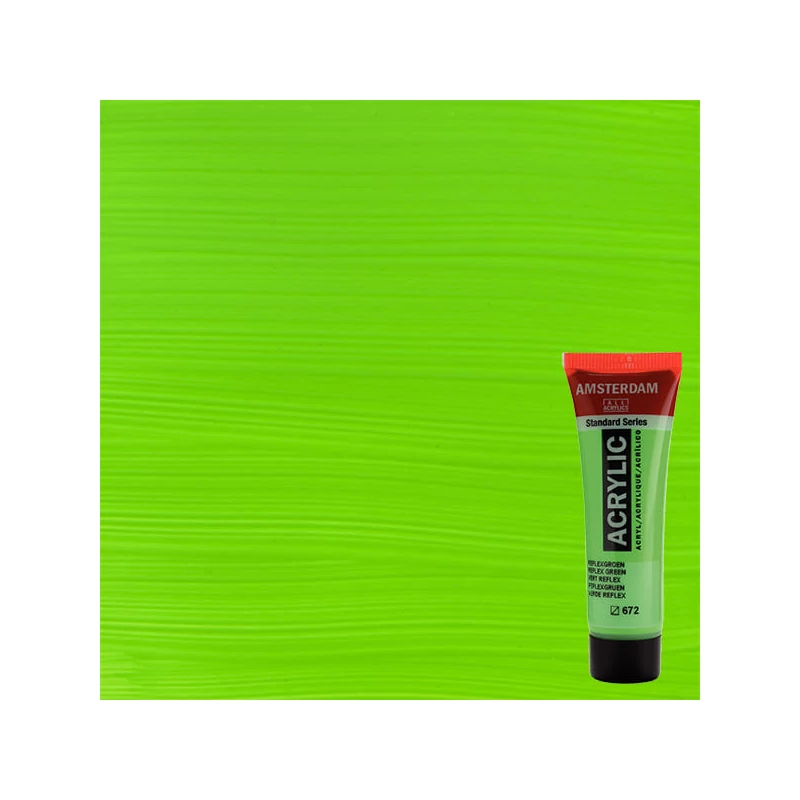 Talens Amsterdam akrilna boja, 20 ml - 672, reflex green