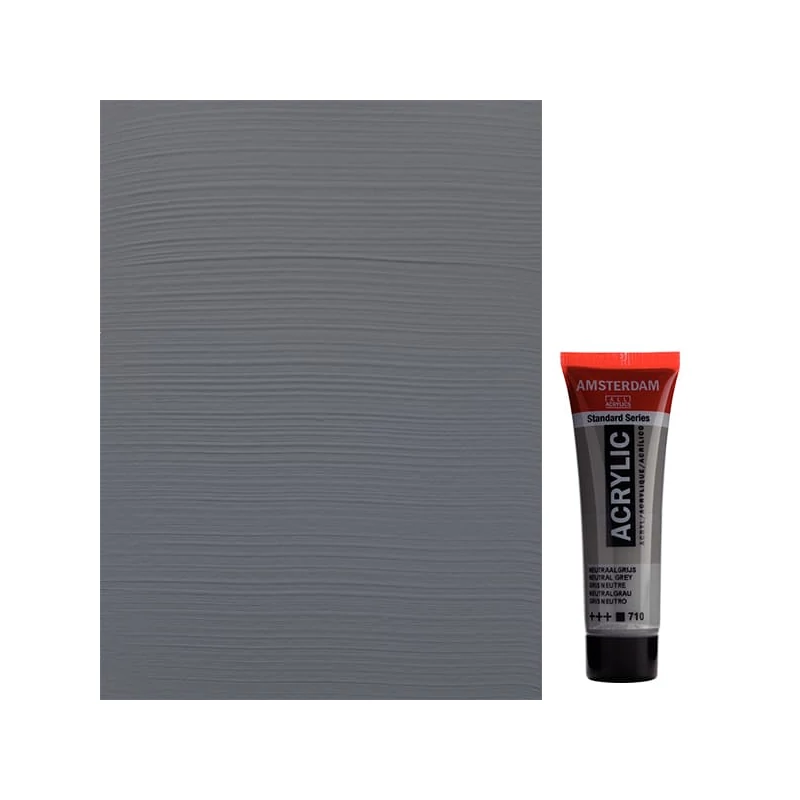 Talens Amsterdam akrilna boja, 20 ml - 710, neutral grey