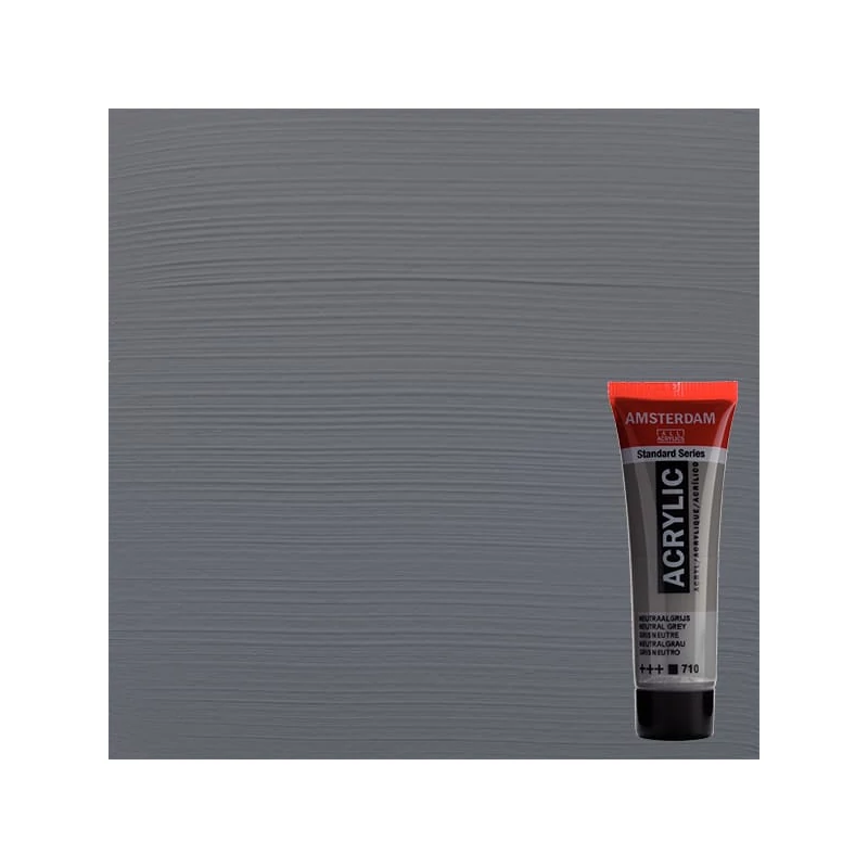 Talens Amsterdam akrilna boja, 20 ml - 710, neutral grey