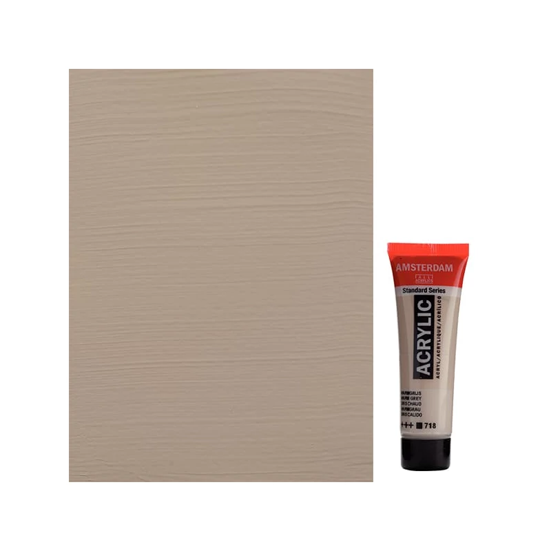 Talens Amsterdam akrilna boja, 20 ml - 718, warm grey