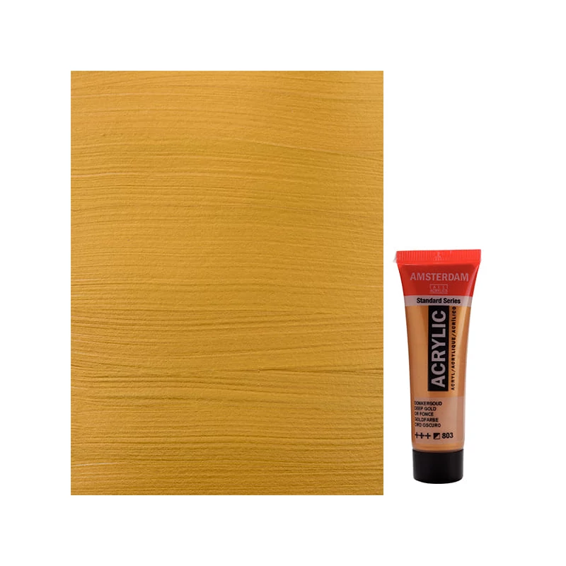 Talens Amsterdam akrilna boja, 20 ml - 803, deep gold