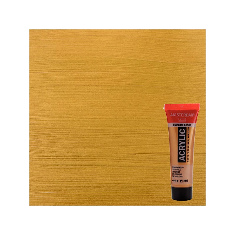 Talens Amsterdam akrilna boja, 20 ml - 803, deep gold