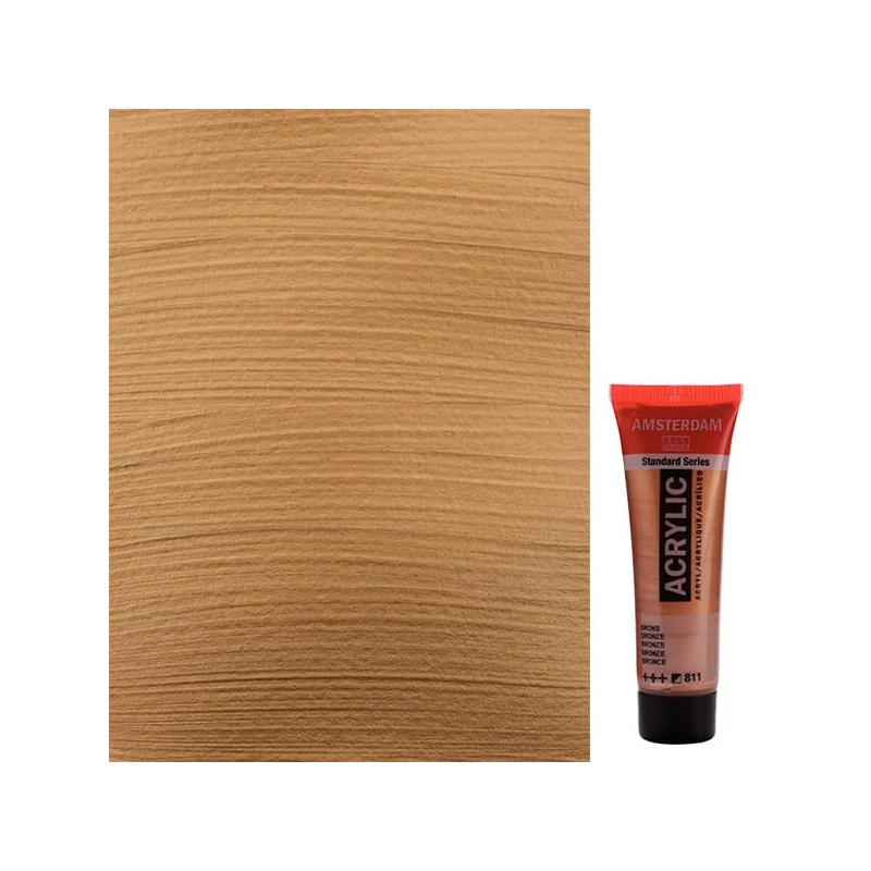 Talens Amsterdam akrilna boja, 20 ml - 811, bronze