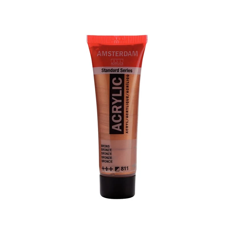 Talens Amsterdam akrilna boja, 20 ml - 811, bronze