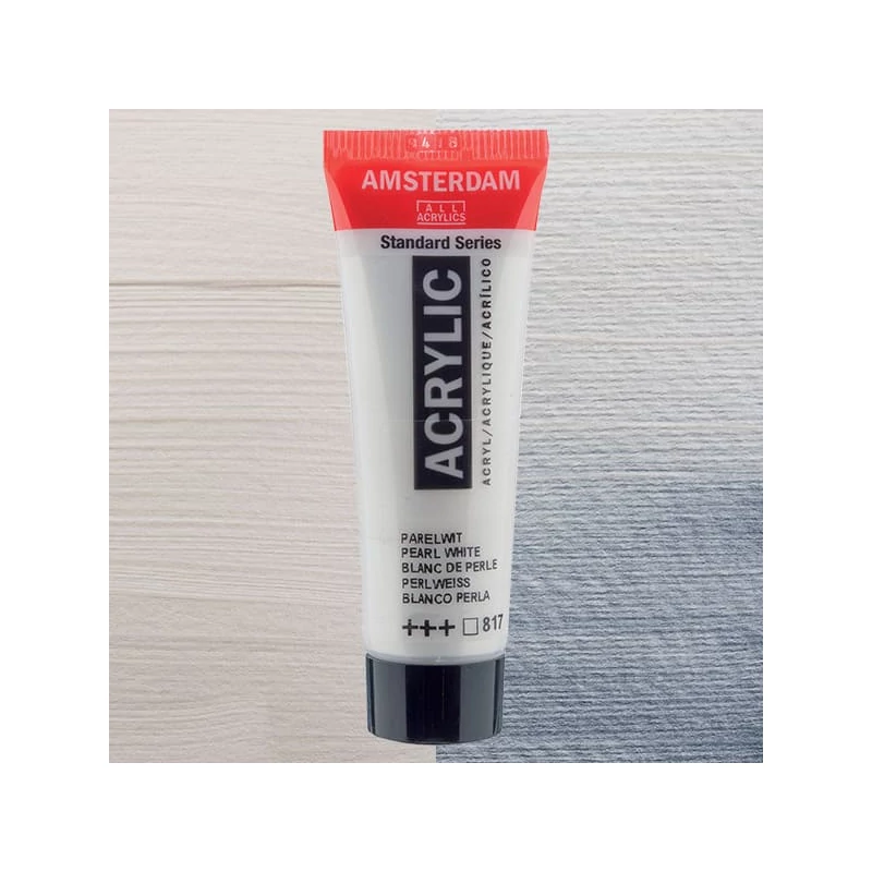 Talens Amsterdam akrilna boja, 20 ml - 817, pearl white