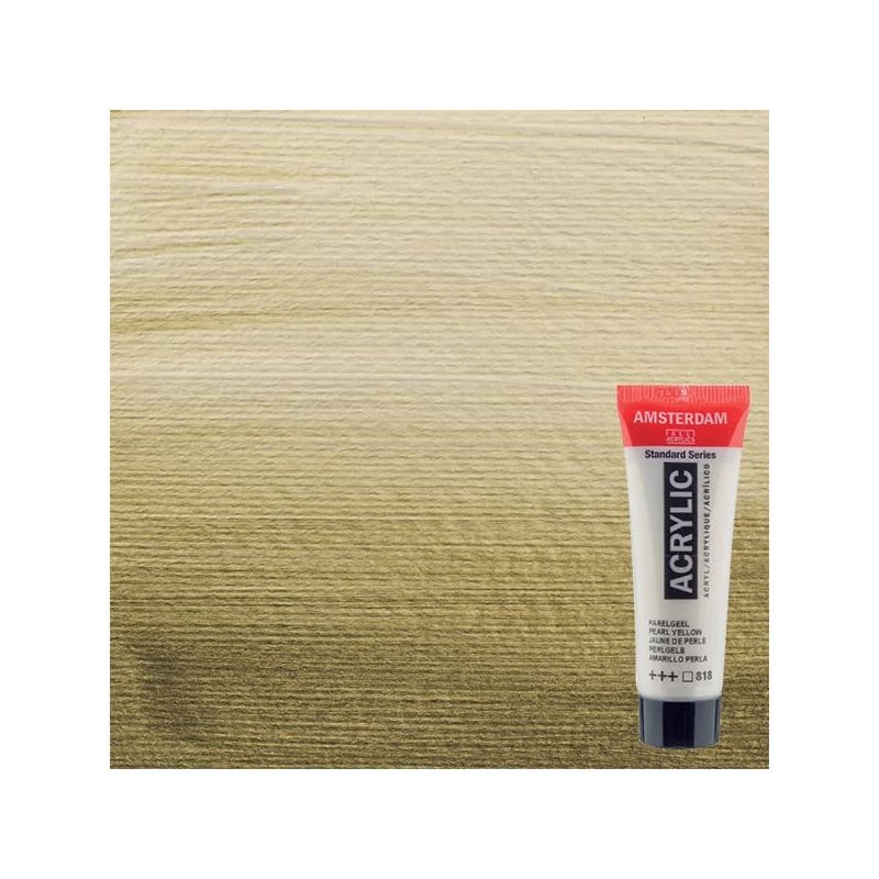 Talens Amsterdam akrilna boja, 20 ml - 818, pearl yellow